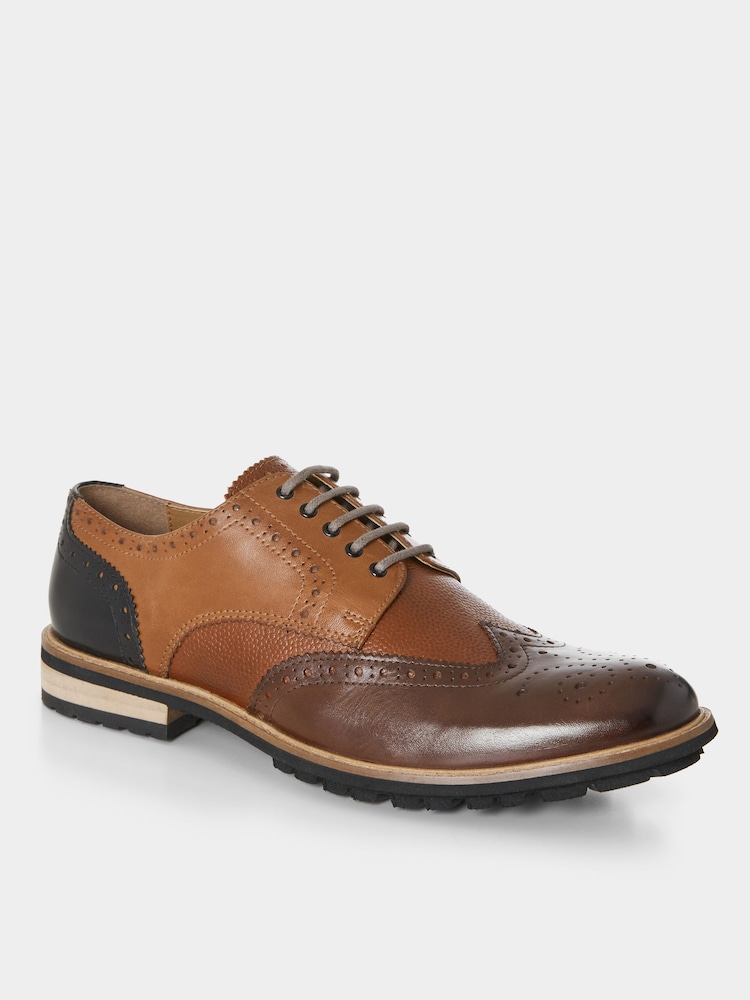 Zapatos Oxford de cuero Mixed Pebble de Joe Browns - Imagen 2 de 7 Zapatos Oxford de cuero Mixed Pebble de Joe Browns - Imagen 2 de 7