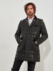 Joe Browns Black Classic Patchwork Coat - Image 1 of 11