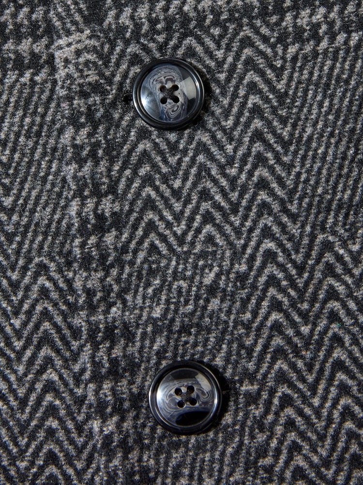 Joe Browns Black Classic Patchwork Coat - Image 11 of 11