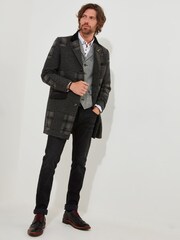Joe Browns Black Classic Patchwork Coat - Image 2 of 11