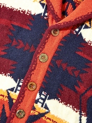 Joe Browns Orange Knitted Shawl Neck Cardigan - Image 8 of 8