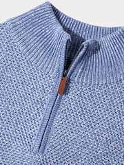 Joe Browns – eleganter Moss-Strickpullover mit Trichterkragen und kurzem Reißverschluss - Bild 6 von 6