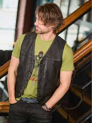 Joe Browns Green Wild Ones Drummer Short Sleeve 100% Cotton Graphic T-Shirt - Image 2 of 7