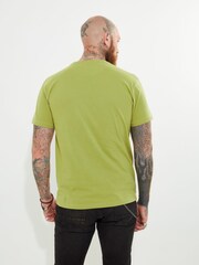 Joe Browns Green Wild Ones Drummer Short Sleeve 100% Cotton Graphic T-Shirt - Image 5 of 7