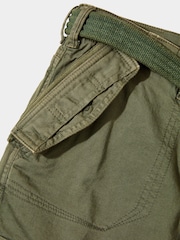 Joe Browns Green Relaxed Fit Straight Leg Cargo Trousers - Image 7 of 8