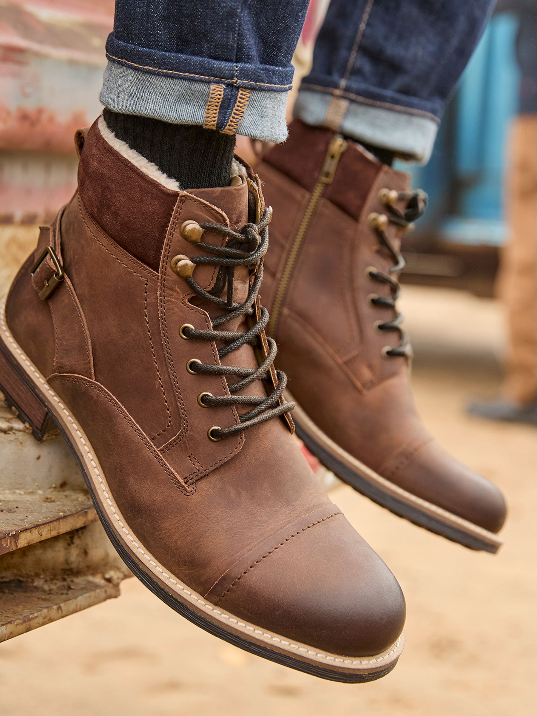 Off broadway mens boots new arrivals