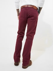 Joe Browns Red Straight Leg Chino Style Trousers - Image 3 of 7