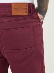 Joe Browns Red Straight Leg Chino Style Trousers - Image 5 of 7