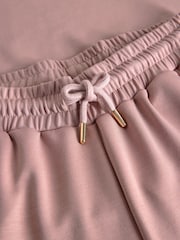 The Set Pink Oversized Modal Zip Through Sweatshirt & Joggers Set - Image 5 of 6