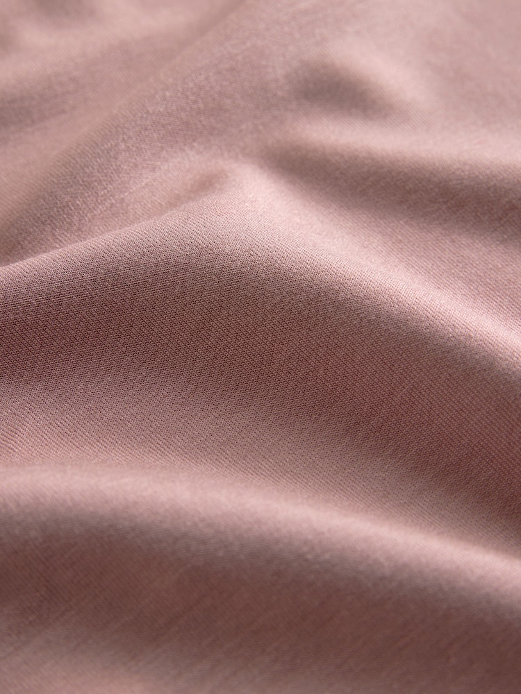 The Set Pink Oversized Modal Zip Through Sweatshirt & Joggers Set - Image 6 of 6