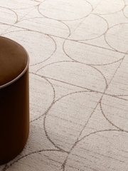 THE RUG EDIT CreamNatural Oslo Moons Rug - Image 2 of 9
