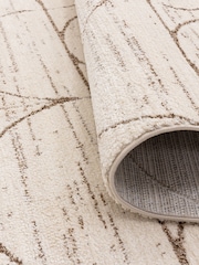 THE RUG EDIT CreamNatural Oslo Moons Rug - Image 7 of 9