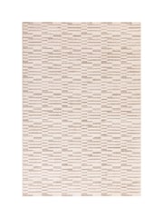 THE RUG EDIT Cream Axel Grid Rug - Image 4 of 9