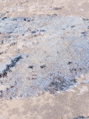 THE RUG EDIT Blue Ritz Marble Rug - Image 8 of 9