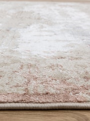 THE RUG EDIT Pink Ritz Absract Rug - Image 3 of 7