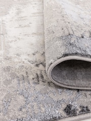 THE RUG EDIT Grey Ritz Absract Rug - Image 3 of 7