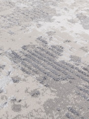 THE RUG EDIT Grey Ritz Absract Rug - Image 4 of 7