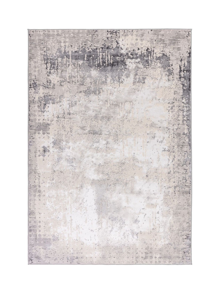 THE RUG EDIT Grey Ritz Absract Rug - Image 7 of 7