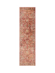 THE RUG EDIT Red Raja Border Rug - Image 1 of 5