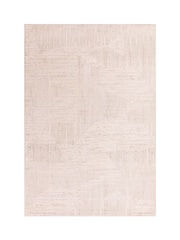 THE RUG EDIT Cream Axel Linear Rug - Image 6 of 6