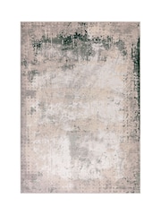THE RUG EDIT Green Ritz Absract Rug - Image 3 of 9