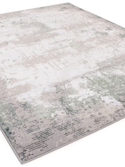THE RUG EDIT Green Ritz Absract Rug - Image 5 of 9