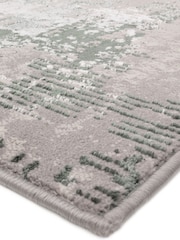 THE RUG EDIT Green Ritz Absract Rug - Image 6 of 9