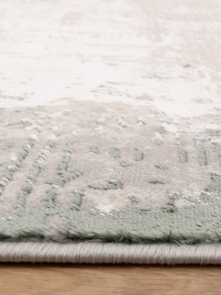 THE RUG EDIT Green Ritz Absract Rug - Image 9 of 9