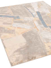 THE RUG EDIT Metallic Miro Shapes Rug - Image 8 of 9