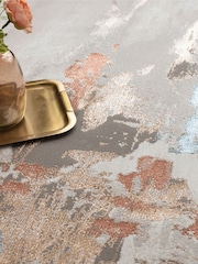 THE RUG EDIT Metallic Miro Painterly Rug - Image 2 of 9