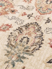 THE RUG EDIT Cream Multi Raja Border Rug - Image 7 of 9