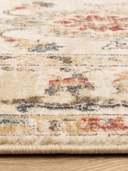 THE RUG EDIT Cream Multi Raja Border Rug - Image 8 of 9