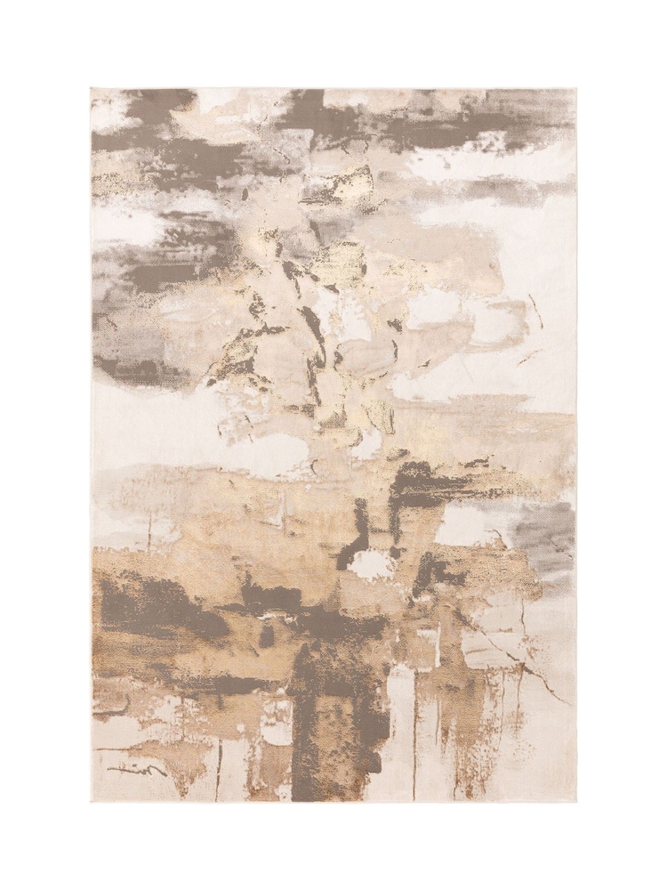 THE RUG EDIT Metallic Miro Abstract Rug - Image 2 of 9 THE RUG EDIT Metallic Miro Abstract Rug - Image 2 of 9