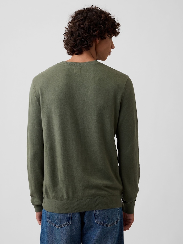 Verde - Pulover Gap Tricou la baza gâtului - Imaginea 2 din 5