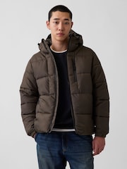 Καφέ ελιάς - Μπουφάν Gap Heavyweight Puffer - Εικόνα 1 από 5