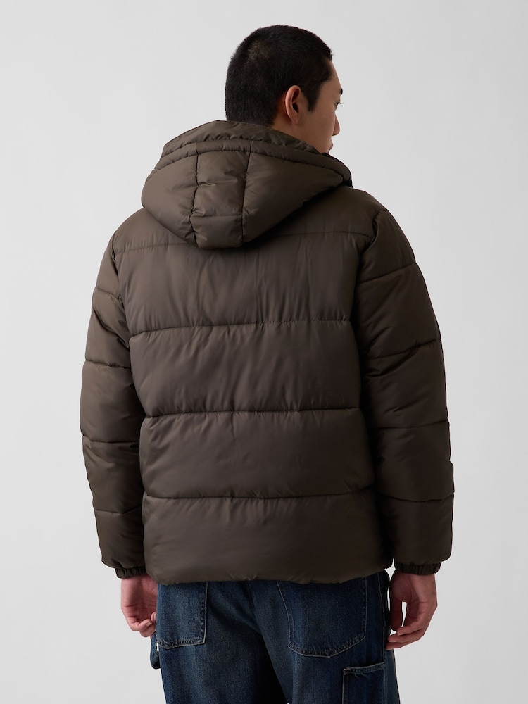 Καφέ ελιάς - Μπουφάν Gap Heavyweight Puffer - Εικόνα 2 από 5