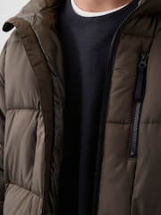 Καφέ ελιάς - Μπουφάν Gap Heavyweight Puffer - Εικόνα 5 από 5