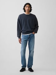 Gap Blue Relaxed Straight Jeans - Image 4 of 5