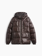 Gap Brown Heavyweight Puffer Jacket - Image 5 of 5