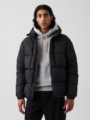 Gap Black Heavyweight Puffer Jacket - Image 1 of 5