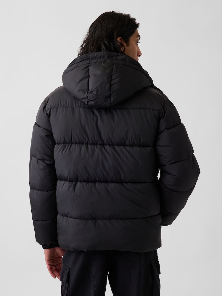 Gap Black Heavyweight Puffer Jacket - Image 2 of 5 Gap Black Heavyweight Puffer Jacket - Image 2 of 5