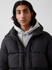 Gap Black Heavyweight Puffer Jacket - Image 4 of 5