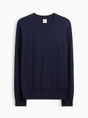 Bleumarin - Pulover Gap Tricou la baza gâtului - Imaginea 4 din 5