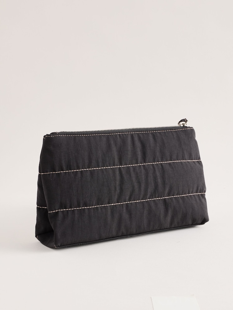self. Black Pouch Bag - Image 2 of 6