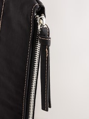 self. Black Pouch Bag - Image 4 of 6