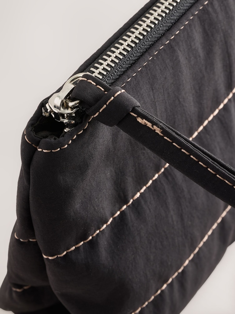 self. Black Pouch Bag - Image 5 of 6