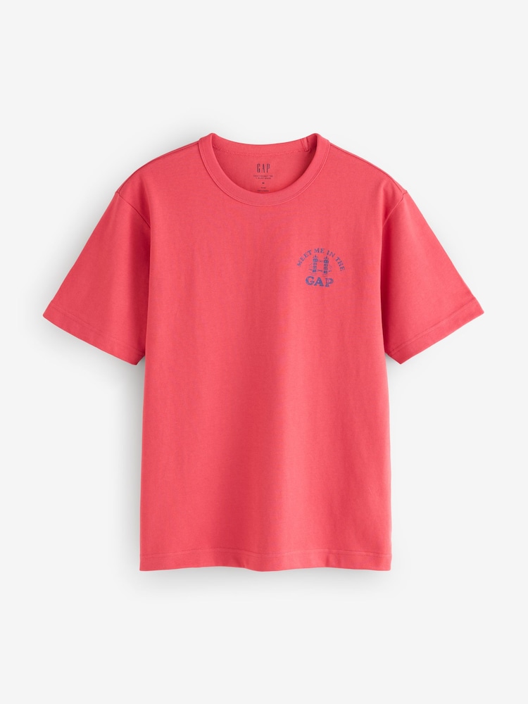 Gap Red Logo London Graphic T-Shirt - Image 1 of 4