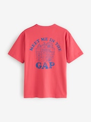 Gap Red Logo London Graphic T-Shirt - Image 2 of 4