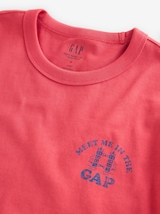 Gap Red Logo London Graphic T-Shirt - Image 3 of 4