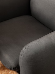 MADE.COM Grey Samaya Outdoor Garden Lounge Chair - Image 3 of 5